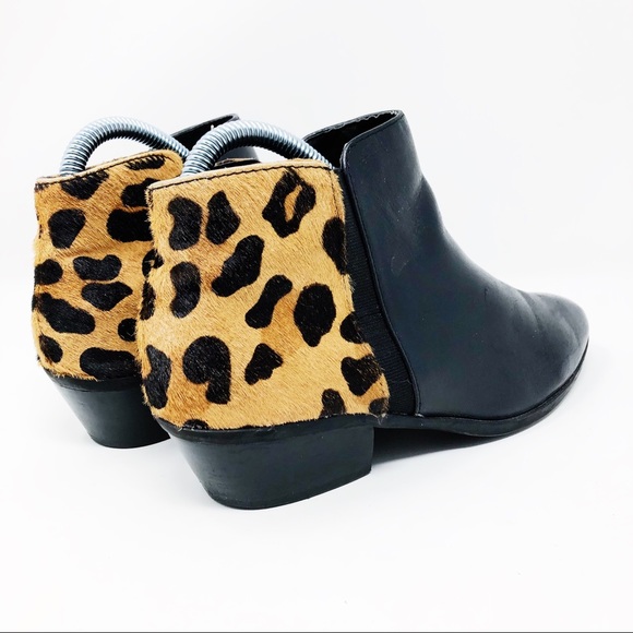 Apri Women’s 6.5US Italian Leopard Black Booties - Picture 5 of 8